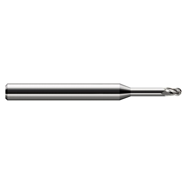 Harvey Tool Keyseat Cutter-Square-For Hardened Steels .2500" (1/4)Cutter DIAx.0200" Wx.3750" (3/8)Neck L Carbide 860625 - main